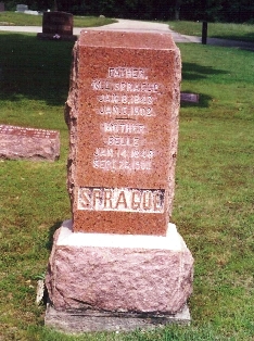 Sprague's gravestone